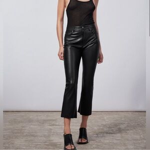 Zara Faux Leather Pants Sz Small